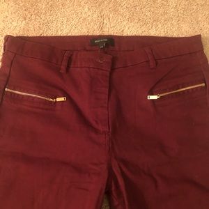 Maroon skinny jeans bought in London